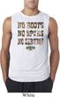 Mens Mossy Oak No Boots No Spurs No Service Sleeveless Shirt