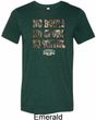 Mens Mossy Oak No Boots No Spurs No Service Tri Blend Crewneck Shirt