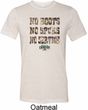 Mens Mossy Oak No Boots No Spurs No Service Tri Blend Crewneck Shirt