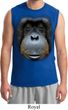 Mens Orangutan Shirt Big Orangutan Face Muscle Tee T-Shirt