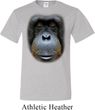 Mens Orangutan Shirt Big Orangutan Face Tall Tee T-Shirt
