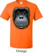 Mens Orangutan Shirt Big Orangutan Face Tall Tee T-Shirt