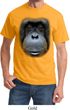 Mens Orangutan Shirt Big Orangutan Face Tee T-Shirt