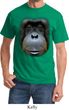 Mens Orangutan Shirt Big Orangutan Face Tee T-Shirt