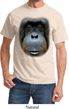 Mens Orangutan Shirt Big Orangutan Face Tee T-Shirt