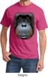 Mens Orangutan Shirt Big Orangutan Face Tee T-Shirt
