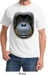 Mens Orangutan Shirt Big Orangutan Face Tee T-Shirt