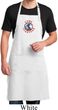 Mens Peace Apron Come Together Full Length Apron with Pockets