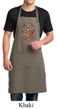 Mens Peace Apron Funky Peace Full Length Apron with Pockets