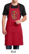 Mens Peace Apron Funky Peace Full Length Apron with Pockets