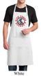 Mens Peace Apron Give Peace a Chance Full Length Apron with Pockets