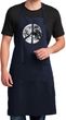 Mens Peace Apron Peace Earth Full Length Apron with Pockets