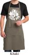Mens Peace Apron Peace Now Full Length Apron with Pockets