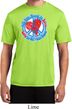 Mens Peace Shirt All You Need is Love Moisture Wicking Tee
