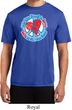 Mens Peace Shirt All You Need is Love Moisture Wicking Tee