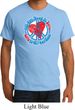 Mens Peace Shirt All You Need is Love Organic Tee T-Shirt