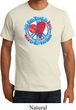 Mens Peace Shirt All You Need is Love Organic Tee T-Shirt