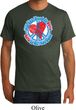 Mens Peace Shirt All You Need is Love Organic Tee T-Shirt