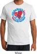 Mens Peace Shirt All You Need is Love Organic Tee T-Shirt