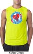 Mens Peace Shirt All You Need is Love Sleeveless Tee T-Shirt