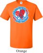 Mens Peace Shirt All You Need is Love Tall Tee T-Shirt