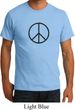 Mens Peace Shirt Basic Peace Black Organic Tee T-Shirt