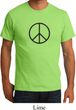Mens Peace Shirt Basic Peace Black Organic Tee T-Shirt