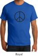 Mens Peace Shirt Basic Peace Black Organic Tee T-Shirt