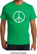 Mens Peace Shirt Basic Peace White Organic Tee T-Shirt