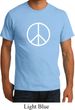 Mens Peace Shirt Basic Peace White Organic Tee T-Shirt