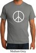 Mens Peace Shirt Basic Peace White Organic Tee T-Shirt