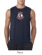 Mens Peace Shirt Come Together Sleeveless Tee T-Shirt