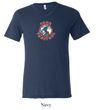 Mens Peace Shirt Come Together Tri Blend V-neck Tee T-Shirt