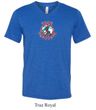 Mens Peace Shirt Come Together Tri Blend V-neck Tee T-Shirt