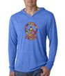 Mens Peace Shirt Funky Peace Lightweight Hoodie Tee