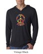 Mens Peace Shirt Funky Peace Lightweight Hoodie Tee