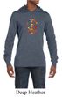 Mens Peace Shirt Funky Peace Lightweight Hoodie Tee T-Shirt