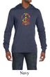 Mens Peace Shirt Funky Peace Lightweight Hoodie Tee T-Shirt