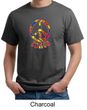 Mens Peace Shirt Funky Peace Organic Tee T-Shirt