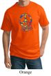 Mens Peace Shirt Funky Peace Tall Tee T-Shirt