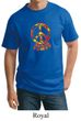 Mens Peace Shirt Funky Peace Tall Tee T-Shirt