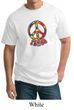 Mens Peace Shirt Funky Peace Tall Tee T-Shirt