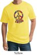Mens Peace Shirt Funky Peace Tall Tee T-Shirt