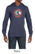 Mens Peace Shirt Give Peace a Chance Lightweight Hoodie Tee
