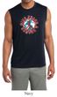 Mens Peace Shirt Give Peace a Chance Sleeveless Moisture Wicking Tee