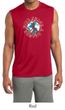 Mens Peace Shirt Give Peace a Chance Sleeveless Moisture Wicking Tee