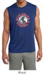 Mens Peace Shirt Give Peace a Chance Sleeveless Moisture Wicking Tee