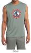 Mens Peace Shirt Give Peace a Chance Sleeveless Moisture Wicking Tee