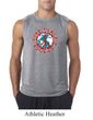 Mens Peace Shirt Give Peace a Chance Sleeveless Tee T-Shirt