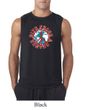 Mens Peace Shirt Give Peace a Chance Sleeveless Tee T-Shirt